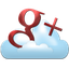 qr code logo google-plus