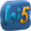 qr code logo hi-5